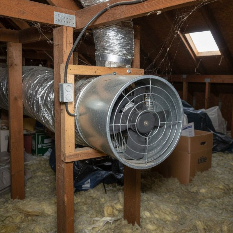 Attic Fan Replacement