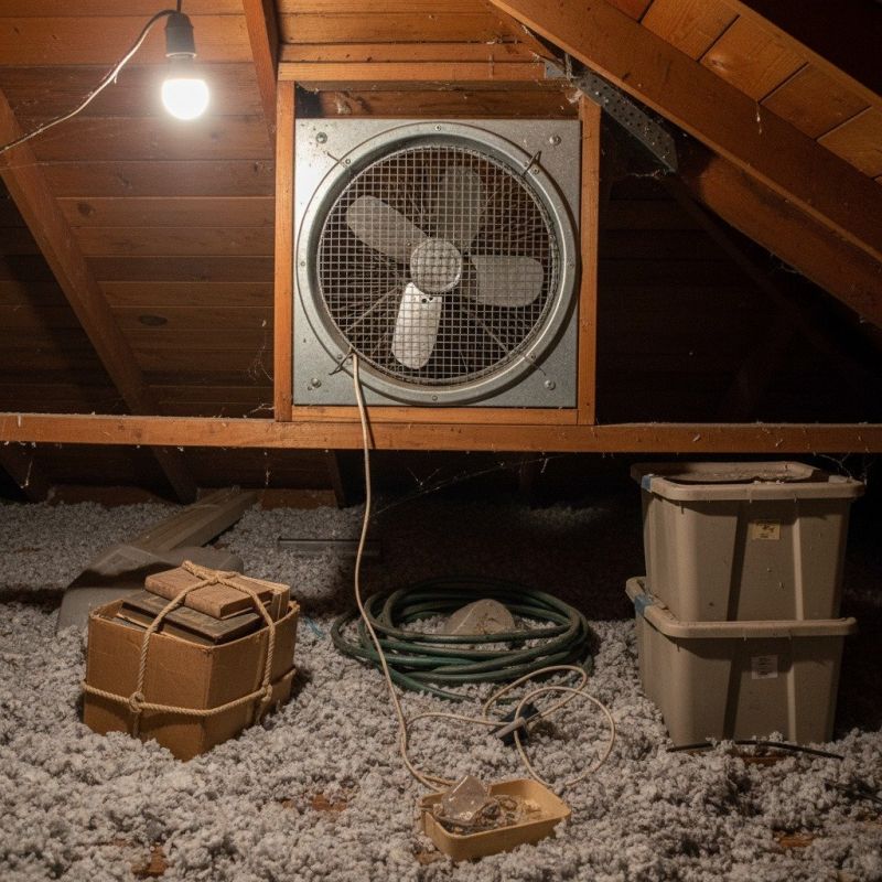 Attic Fan Replacement