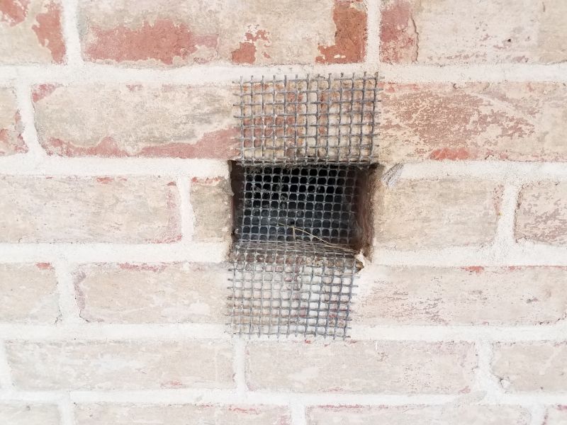 Attic Vent Screen Repair